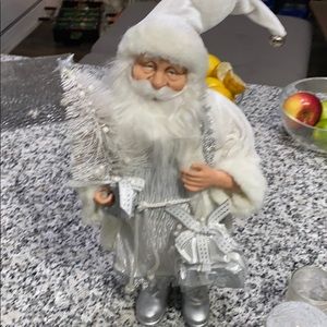 White Xmas accessories